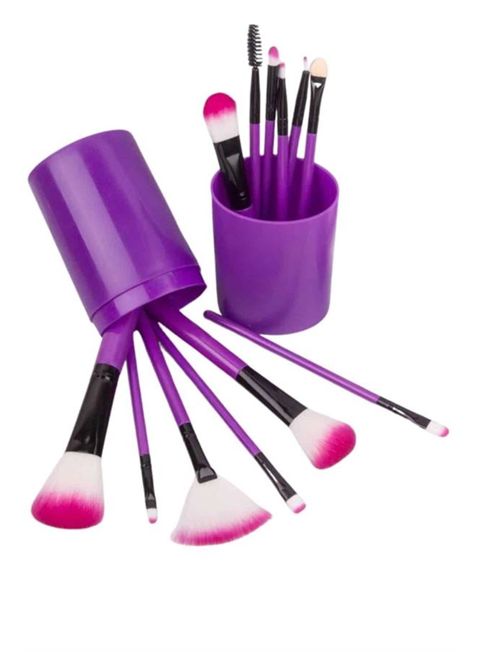 Makyaj Fırçası 12 Parça Set Yumuşak Uçlu Göz Makyajına Uygun Hafif ve Taşınabilir Çanta