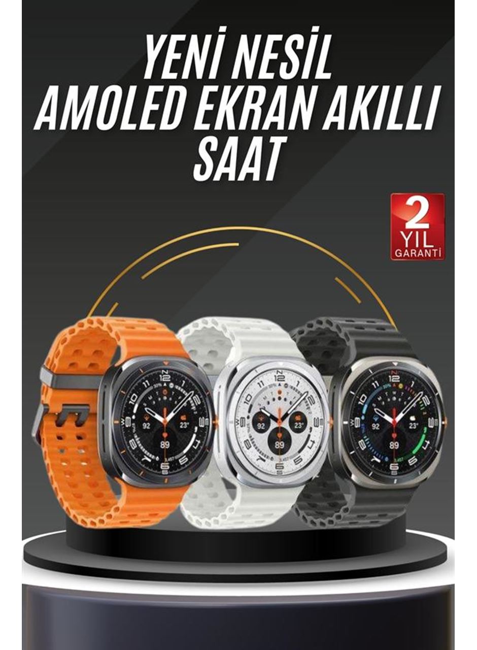 Tüm Telefonlara Uyumlu Akıllı Saat Uyku ve Sağlık Takibi Nabız Ölçer Adım sayar