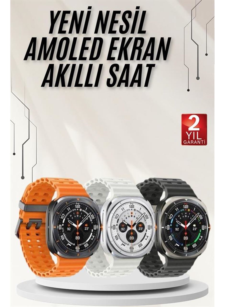 Akıllı Saat Müzik Dinleme Nabız Ölçer NFC ve GPS Uyumlu Sesli Asistan