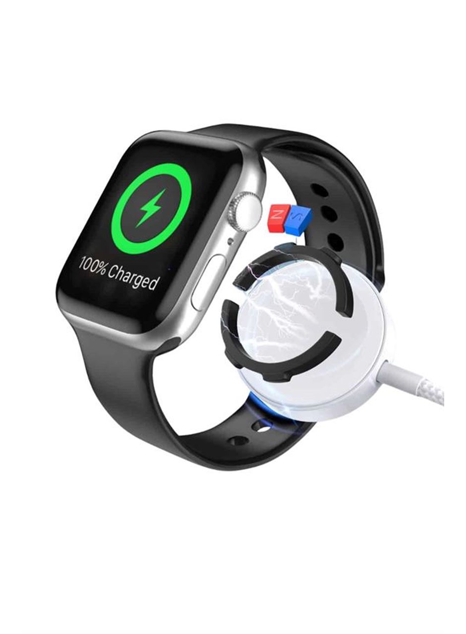 Akıllı Saat Wireless Şarj Yüksek Çözünürlüklü Müzik Dinleme Sesli Cevaplama