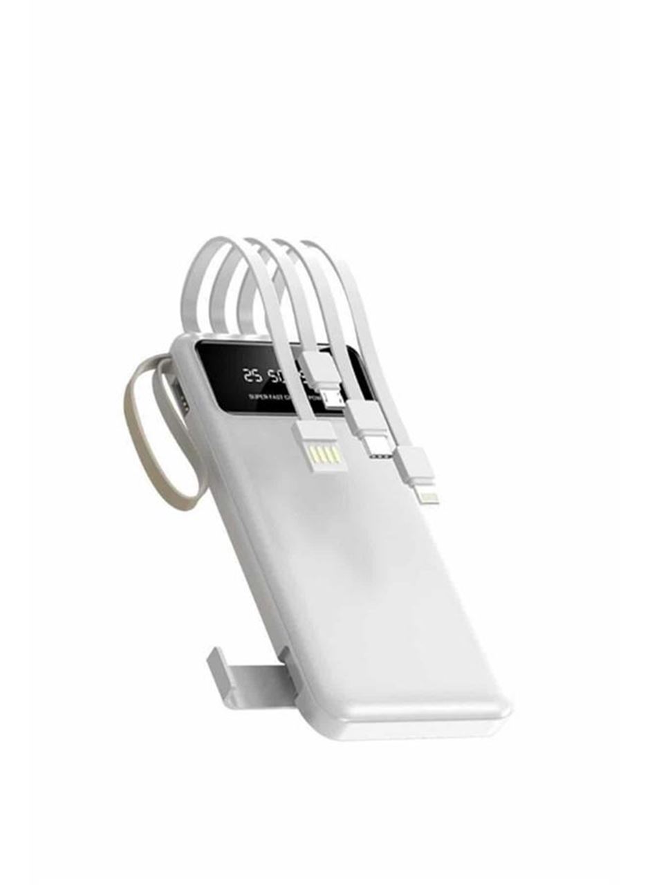 Powerbank Şarj Cihazı 4 Çıkışlı 20.000 MAH Powerbank Taşınabilir Çoklu Giriş