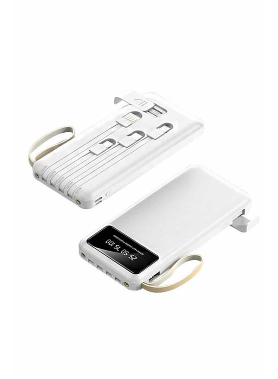 Powerbank Şarj Cihazı 4 Çıkışlı 20.000 MAH Powerbank Taşınabilir Çoklu Giriş