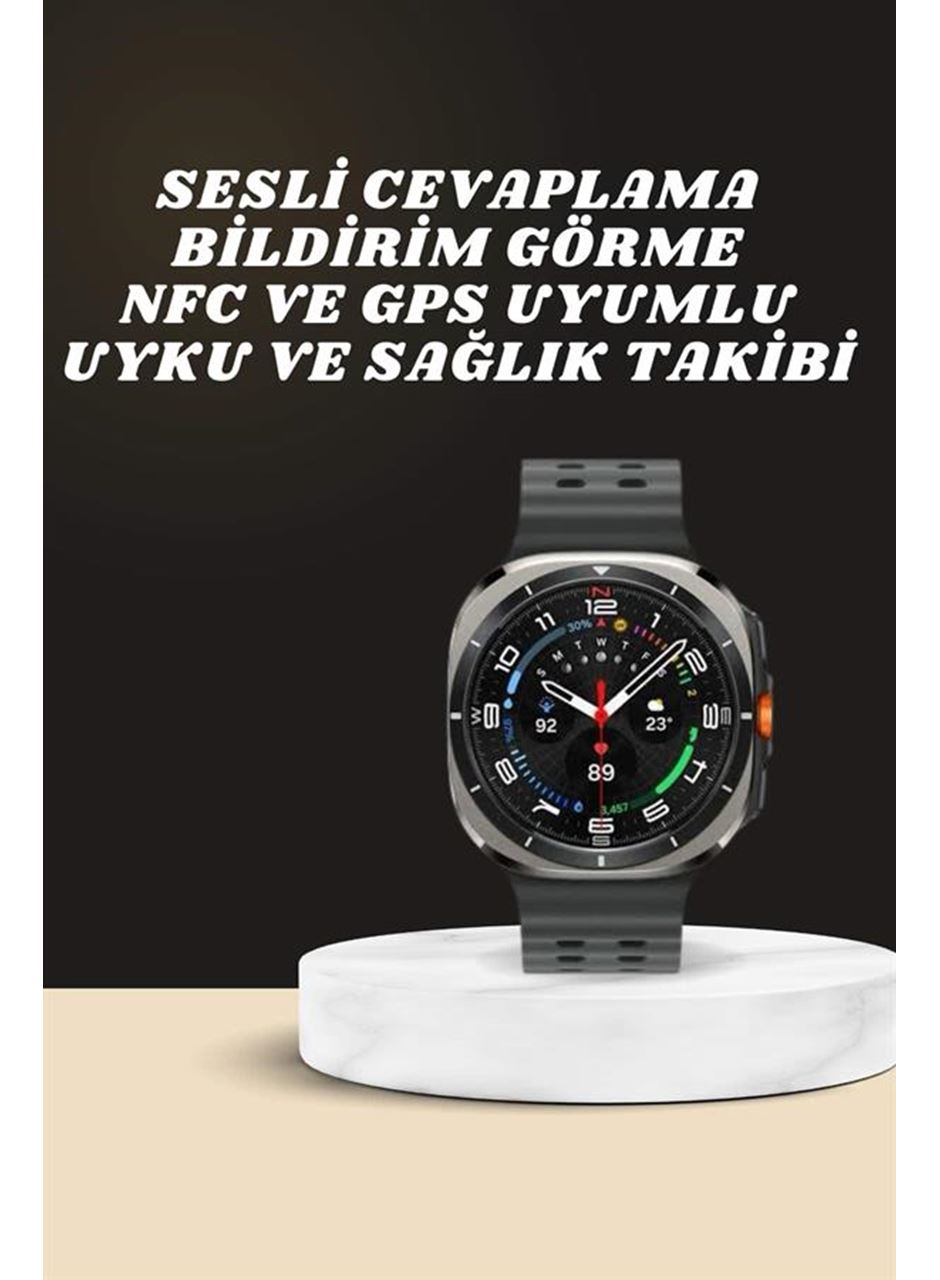 Akıllı Saat Amoled Ekran Bluetooth Bağlantılı Sağlık Takibi GPS Uyumlu