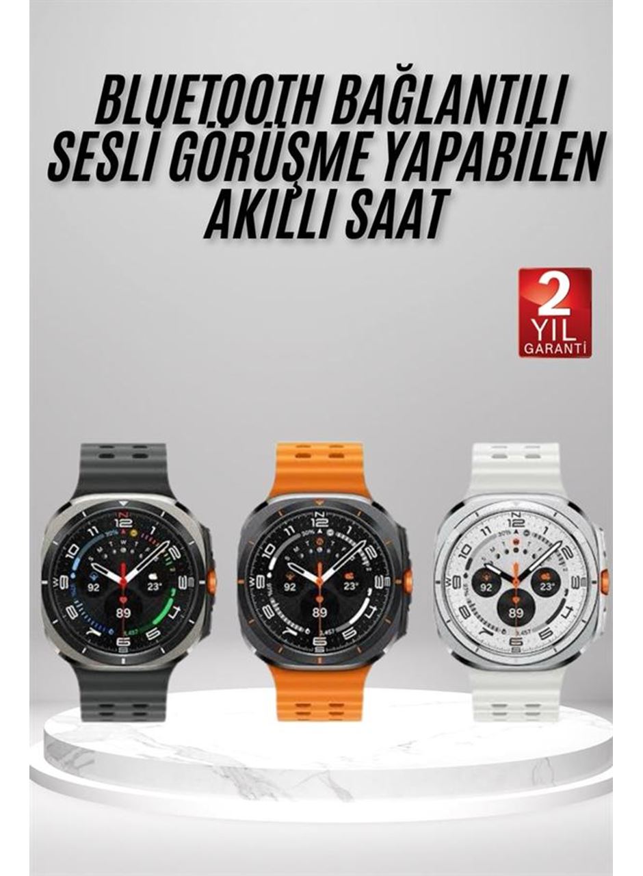 Akıllı Saat Amoled Ekran Bluetooth Bağlantılı Sağlık Takibi GPS Uyumlu