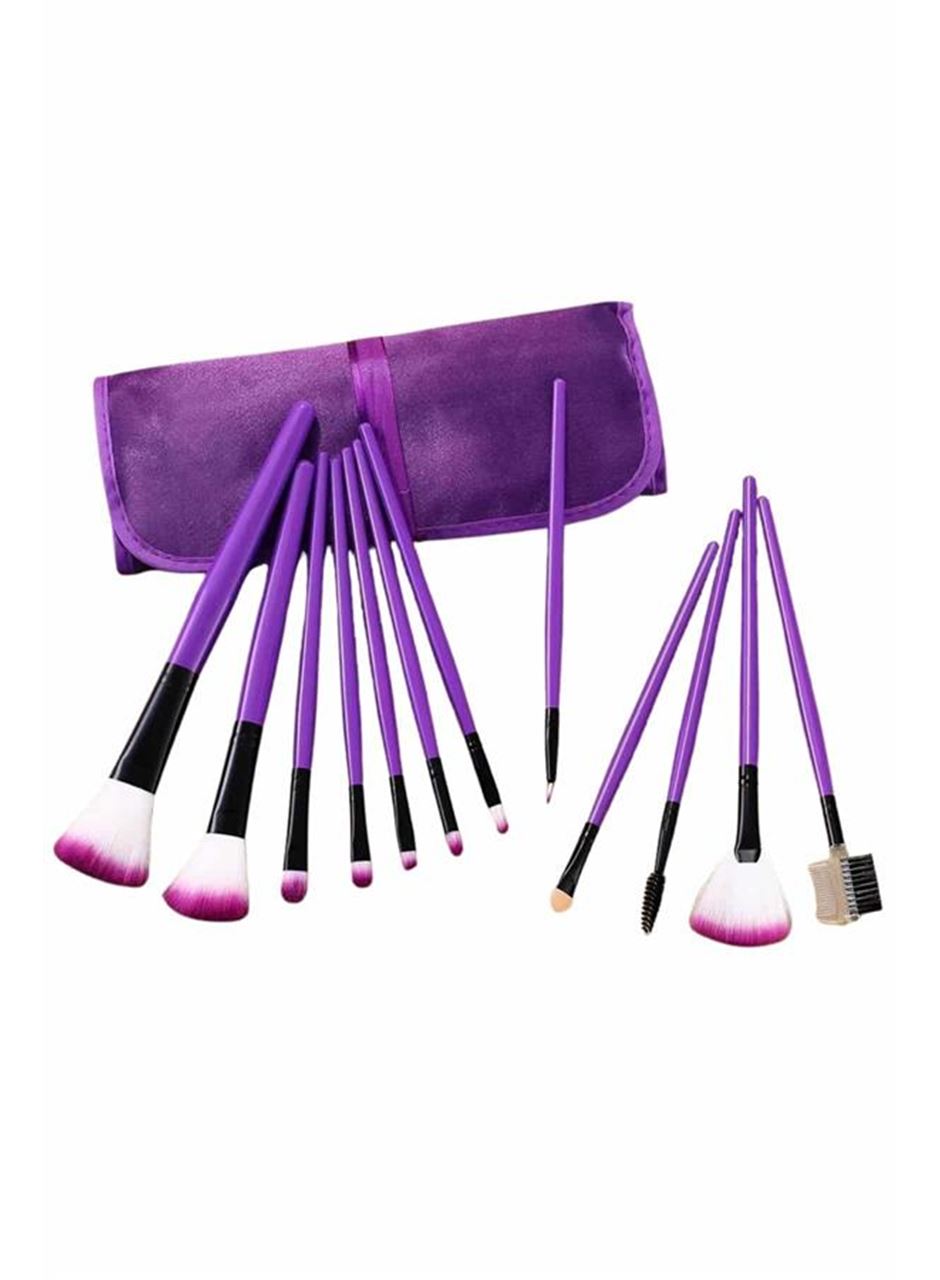 12 Parça Profesyonel Makyaj Seti Yumuşak Kıllı Yüz ve Göz Makyajına Uygun