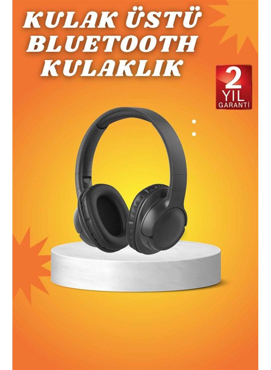 Kablosuz Bluetooth Kulaklık Kulak Üstü Mikrofonlu 5.0 Bluetooth ANC Özelliği