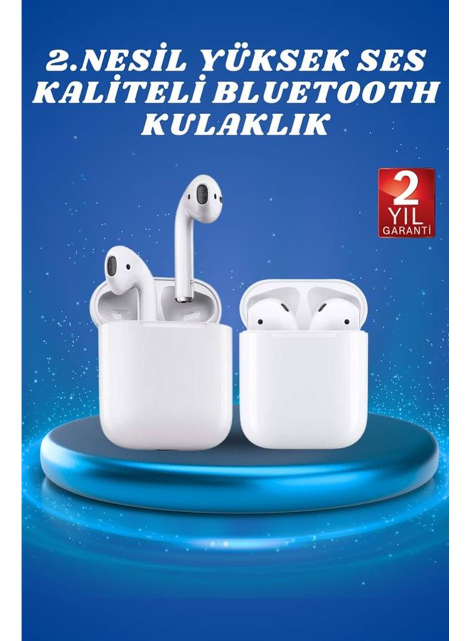 2.Nesil Yeni Model TWS Bluetooth Kulaklık Dokunmatik Kontrol Yüksek Ses Kaliteli
