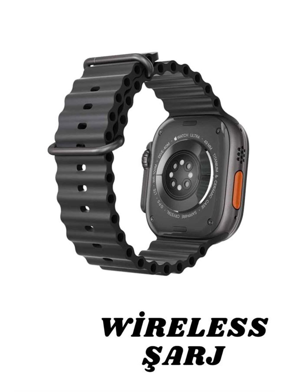 Akıllı Saat Nabız Ölçer Uyku Takibi Adımsayar Alarm ve Hatırlatıcı Çağrı Cevaplama