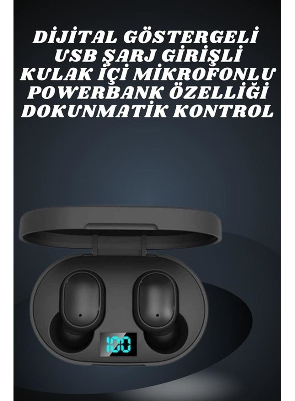 Çift Kulaklık Kampanyası Dokunmatik Kontrol Kulak İçi Yüksek Ses Kaliteli Mikrofonlu