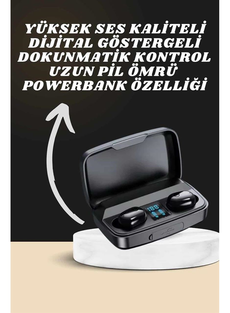 Yeni Nesil Akıllı Saat ve Bluetooth Kulaklık Kampanyası Dokunmatik Kare 7 Kordonlu