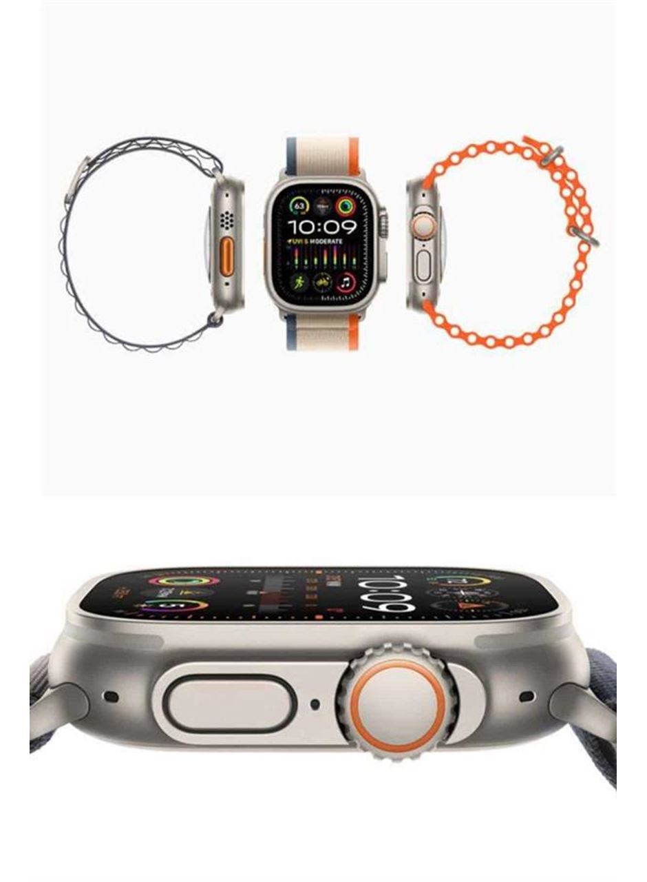 Akıllı Saat Bluetooth Bağlantılı NFC ve GPS Uyumlu Nabız Ölçer Sesli Görüşme