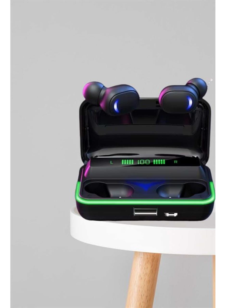 İkili Bluetooth Kulaklık Dijital Göstergeli Uzun Pil Ömrü Yüksek Ses Kaliteli