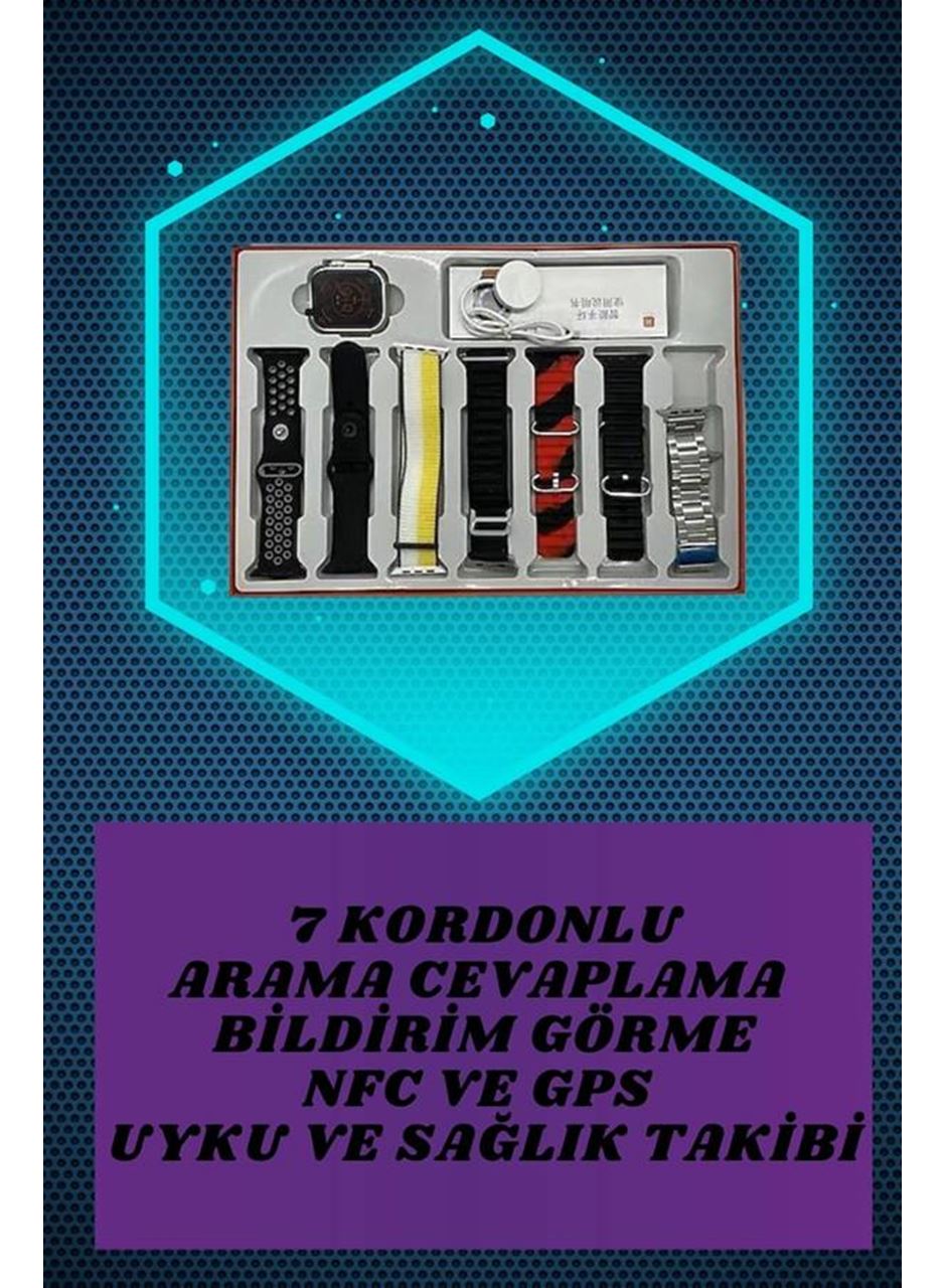 Yeni Model Akıllı Saat ve Kulaklık Kampanyası Nabızz Ölçer Bluetooth Bağlantılı Uzun Pil Ömrü