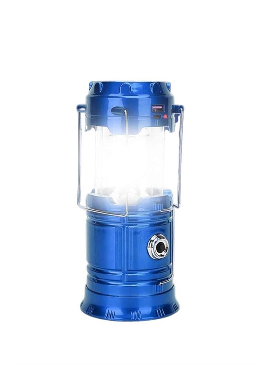 Solar Şarjlı Kamp Lambası Güneş Enerjili Kızaklı Kamp Feneri Çadır Feneri Led Işıldak