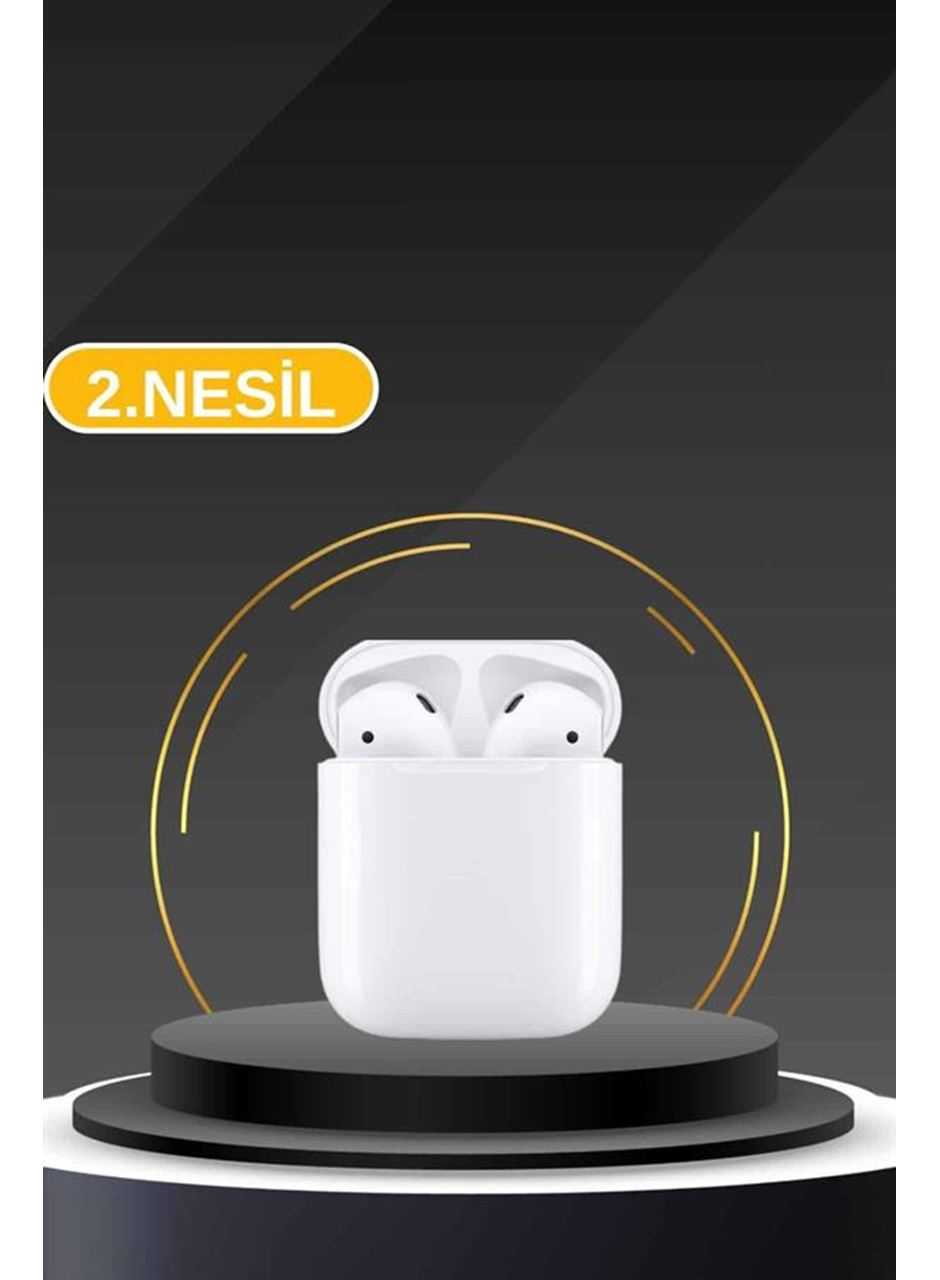 3 Kordonlu Dokunmatik Ekran Akıllı Saat ve 2.Nesil Kablosuz Bluetooth Kulaklık ANC/ENC