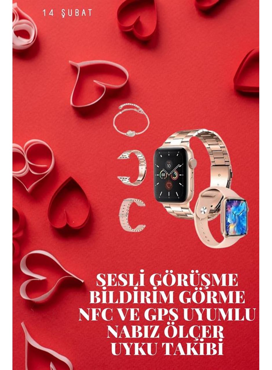 Sevgiliye Özel Yeni Nesil Akıllı Saat Çiftlere Özel Kampanya Çift Saatleri