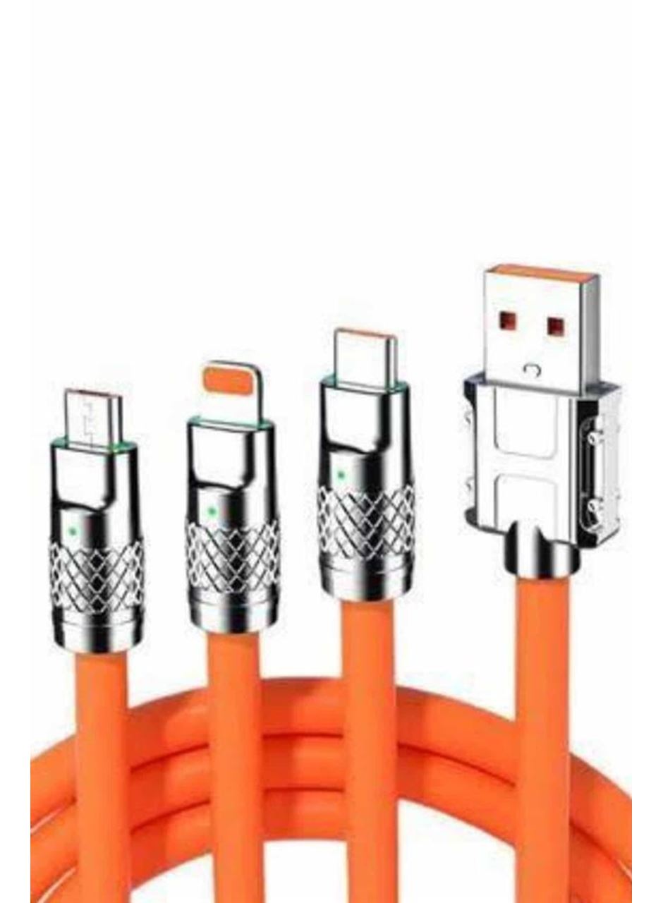 Android ve İOS Uyumlu 180 Derece Type-c Şarj Kablosu