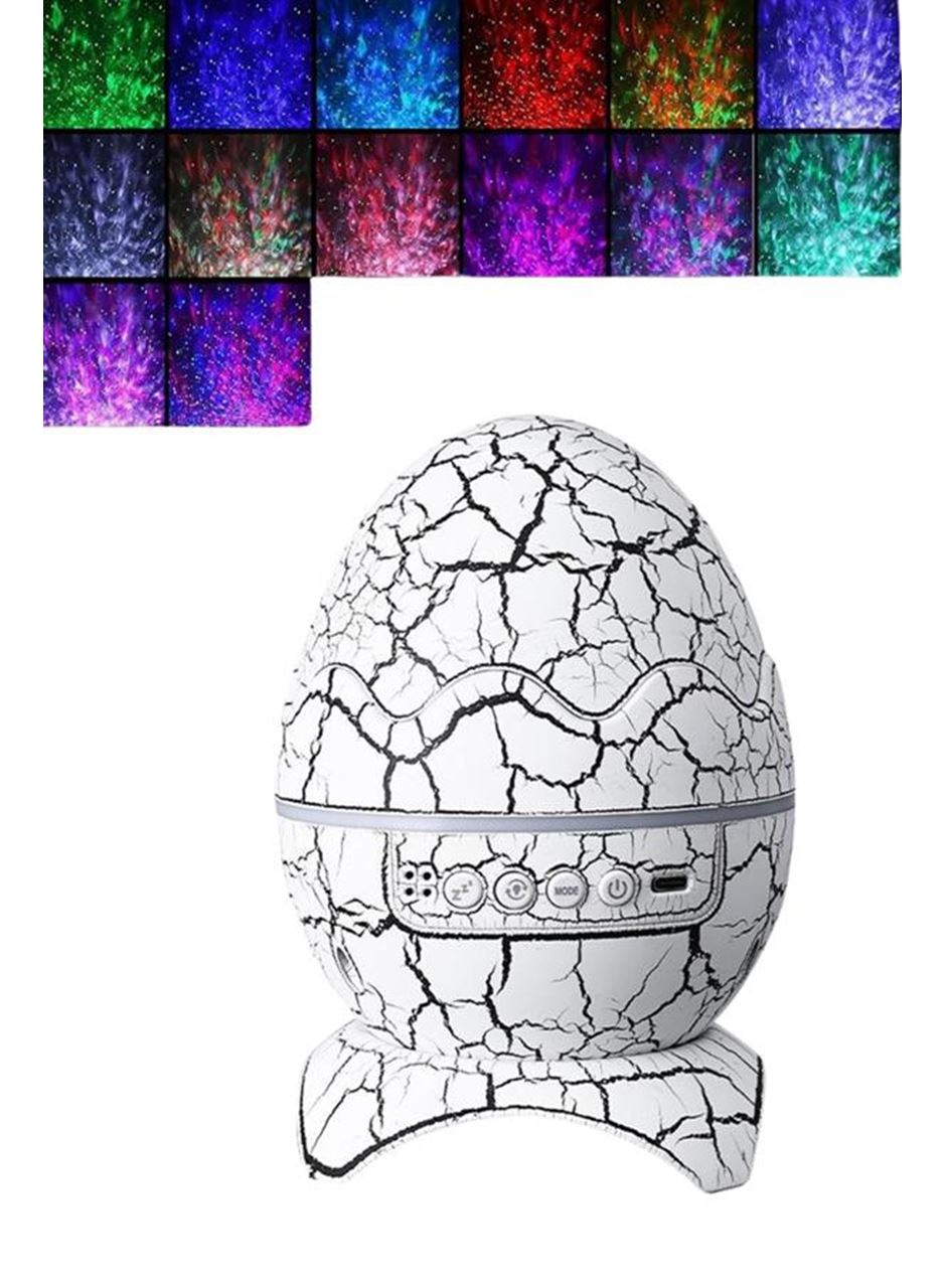 Dinozor Speaker Renk Değiştirme Projeksiyon Modu Bluetooth Hoparlör Gece Lambası