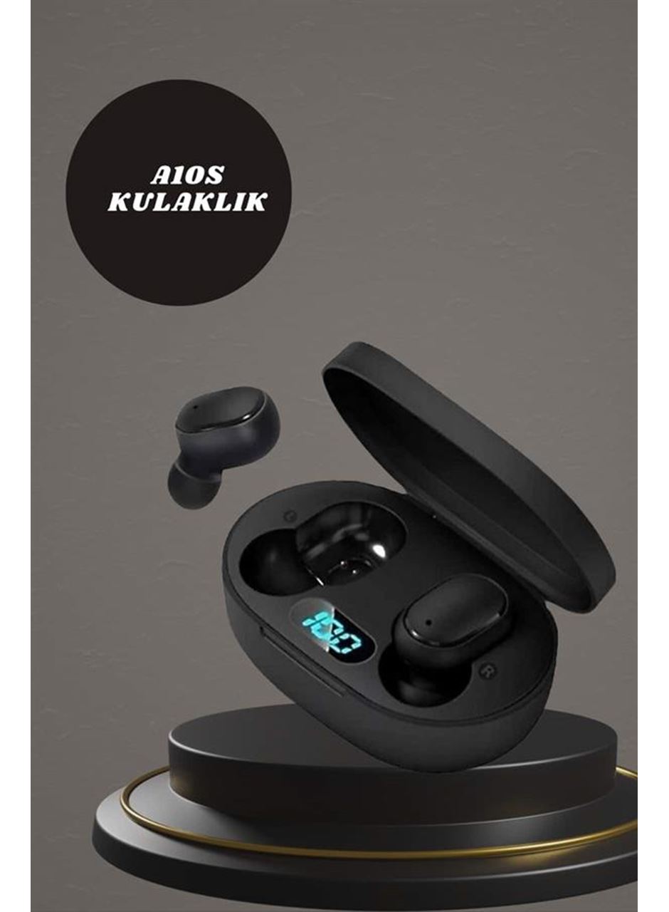 Dijital Göstergeli Kulaklık ve 7 Kordonlu Akıllı Saat Android ve İOS Uyumlu Uyku Takibi Sesli Görüşme