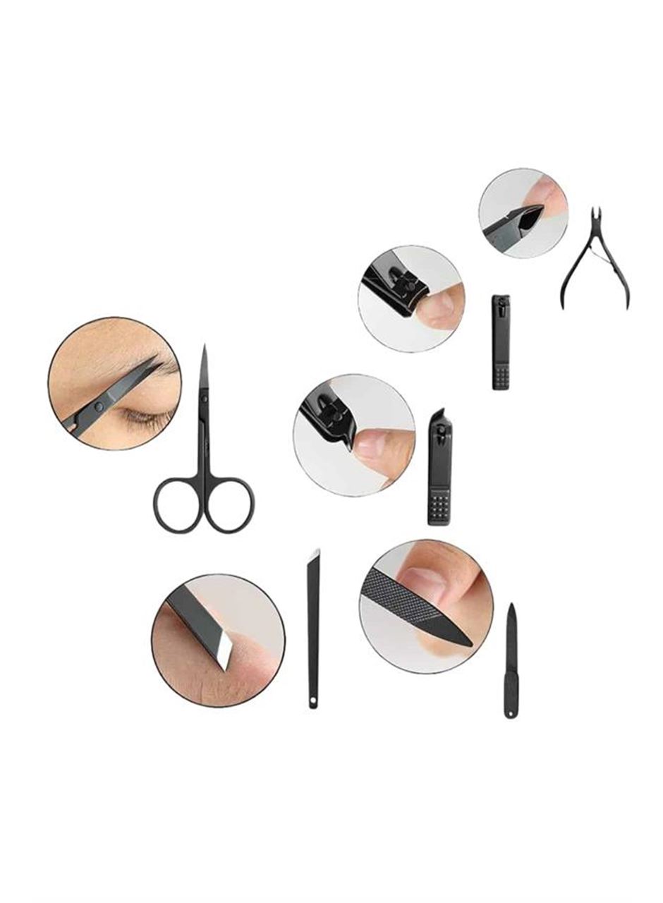 17 Parça Manikür Seti El ve Ayak Bakımı Törpü Cımbız Tırnak Temizleme