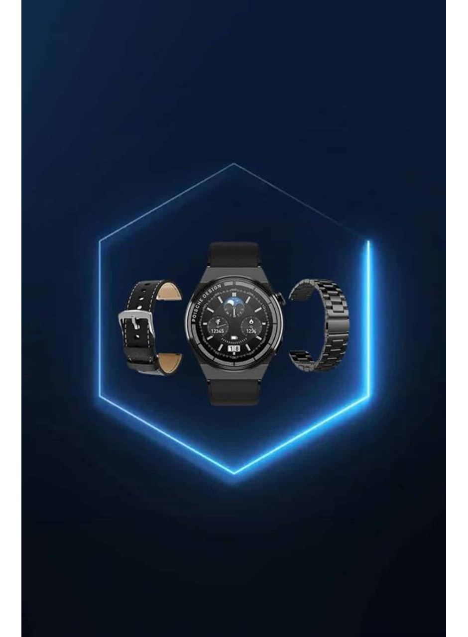 ANC Özellikli Bluetooth Kulaklık ve Amoled Ekran Akıllı Saat Uyku ve Sağlık Takibi Nabız Ölçer