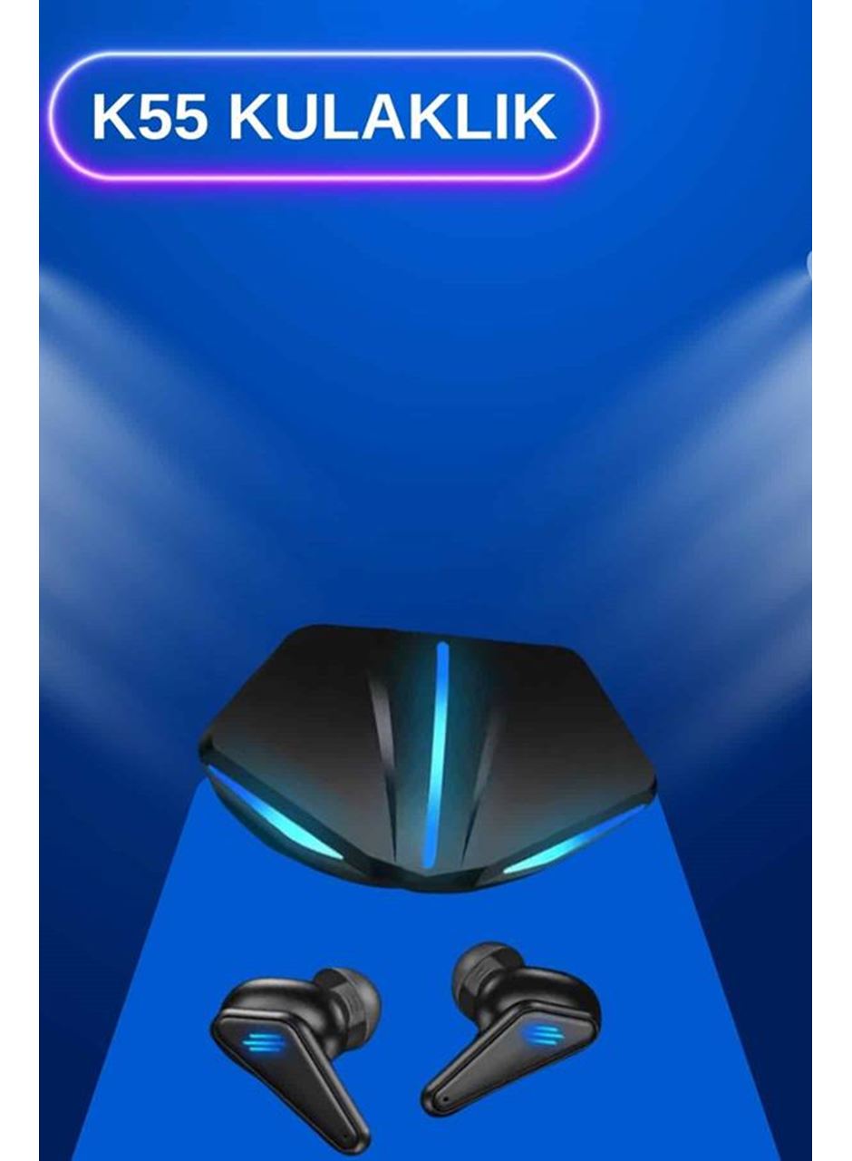 Kablosuz Bluetooth Bağlantılı Kulaklık ve Dokunmatik Ekran Akıllı Saat Arama Cevaplama