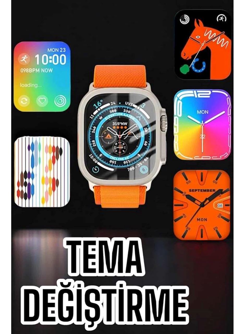 Akıllı Saat Uyku ve Spor Takibi Yeni Nesil Bluetooth Bağlantılı Amoled Ekran