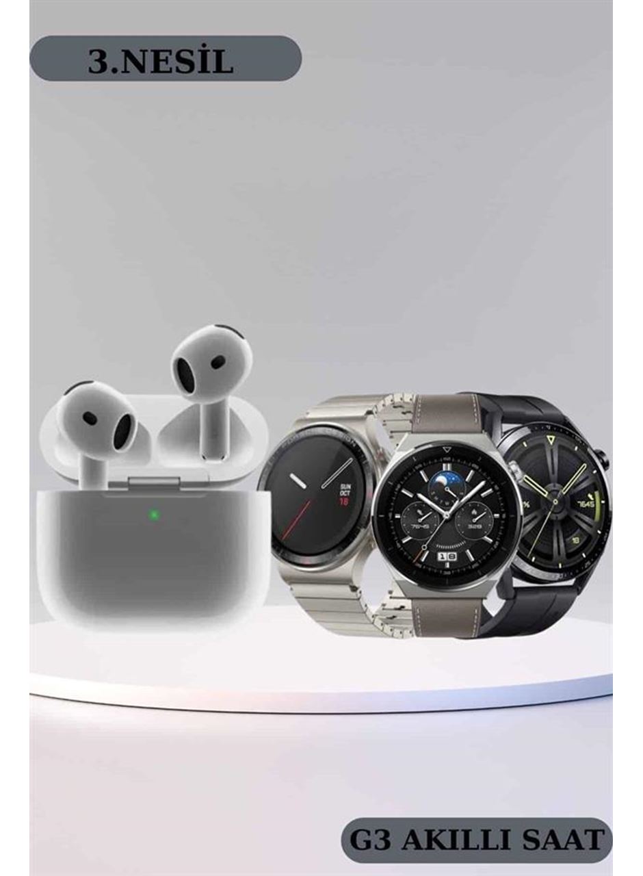 Akıllı Saat ve Kulaklık Seti Bildirim Görme Arama Cevaplama ANC Özelliği