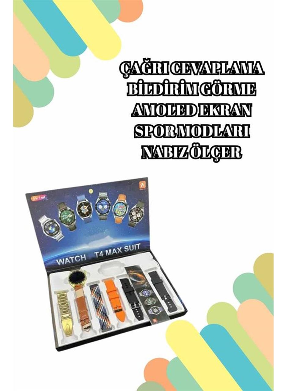 2025 Model Çok Kordonlu Akıllı Saat ve Bluetooth Kulaklık El Fenerli