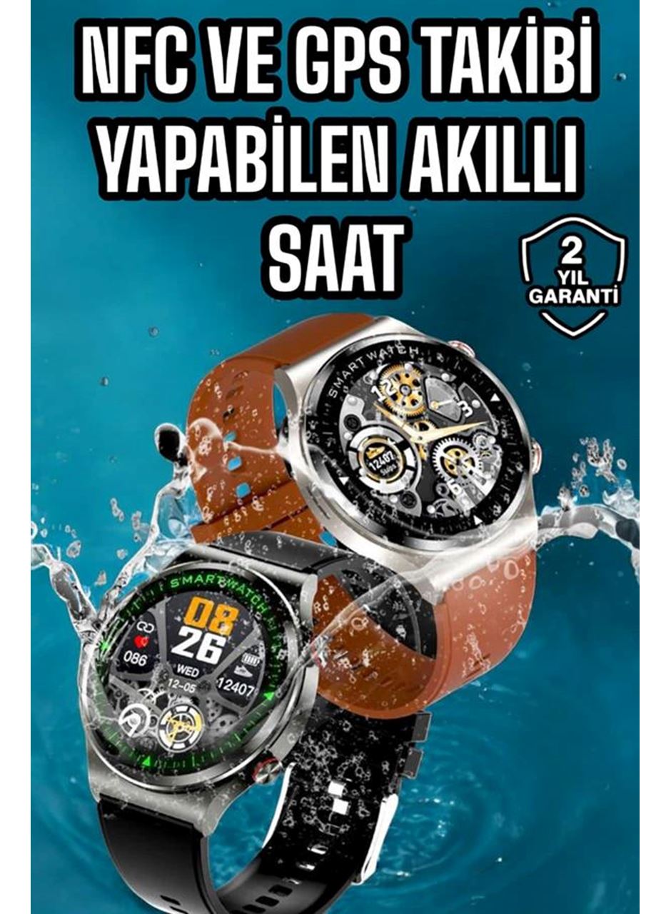 Bluetooth Bağlantılı Akıllı Saat Tüm Telefonlara Uyumlu Değiştirilebilir Kordon