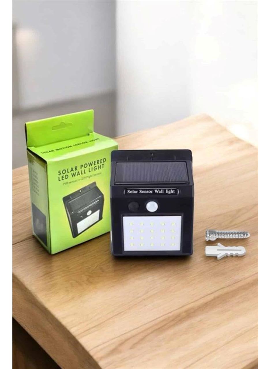 Solar Güneş Enerji Panelli Sensörlü Lamba Enerji Tasarruflu