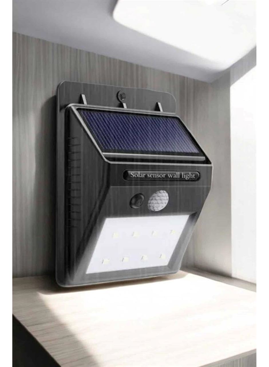 Solar Lamba Giriş, Bahçe Yol Avlu Hareket Sensörlü Led Parlak Gece Su Geçirmez