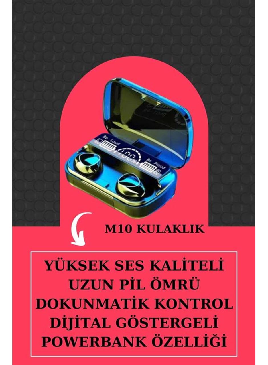 İkili Set Akıllı Saat Ve Bluetooth Kulaklık Kablosuz Uzun Pil Ömrü Spor Modları