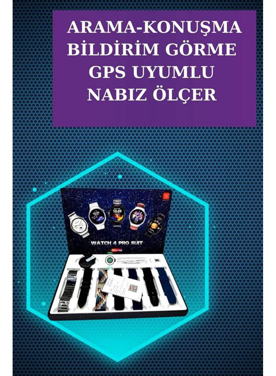 Gamer Kulaklık ve Çok Kordonlu Akıllı Saat Gürültü Önleyici GPS Desteği