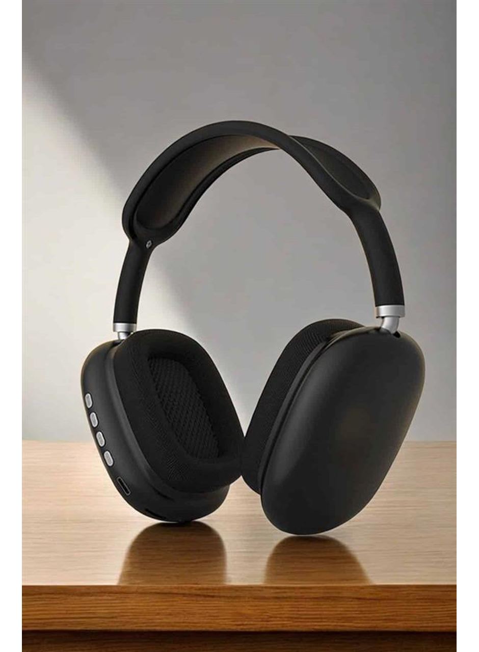 P9 Air Max Kablosuz 5.0 Mikrofonlu Bluetooth Kulaklık Beyaz Yüksek Ses Kaliteli