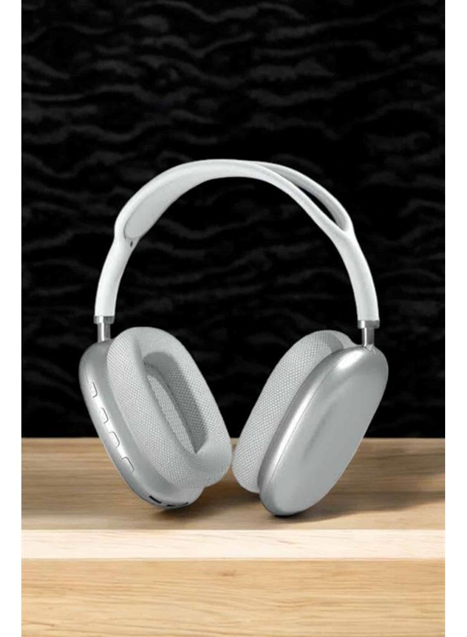 P9 Plus Kablosuz Kulak Üstü Bluetooth Kulaklık Beyaz Mikrofonlu Kulaküstü Kablosuz Kulaklık