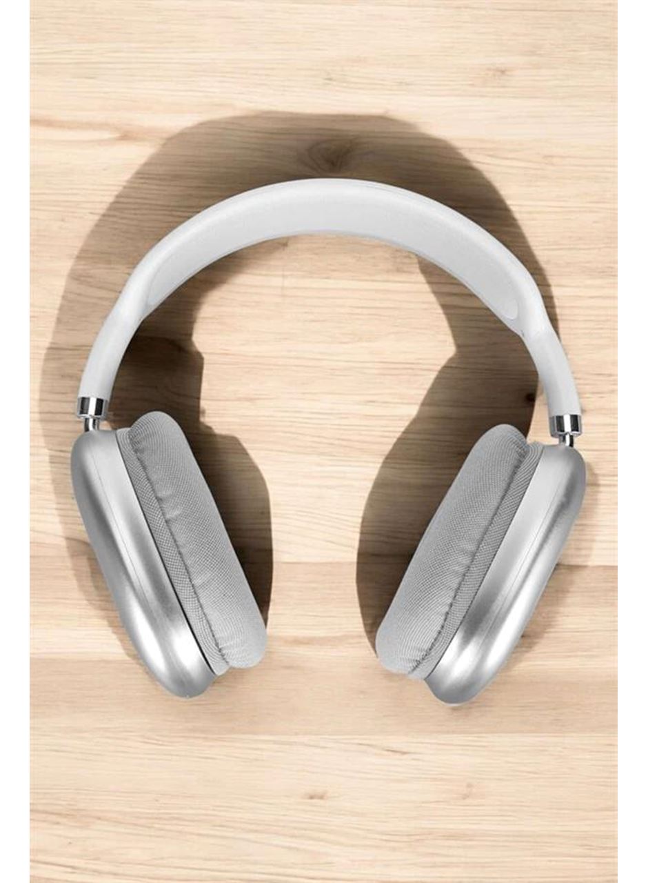 P9 Plus Kablosuz Kulak Üstü Bluetooth Kulaklık Beyaz Mikrofonlu Kulaküstü Kablosuz Kulaklık