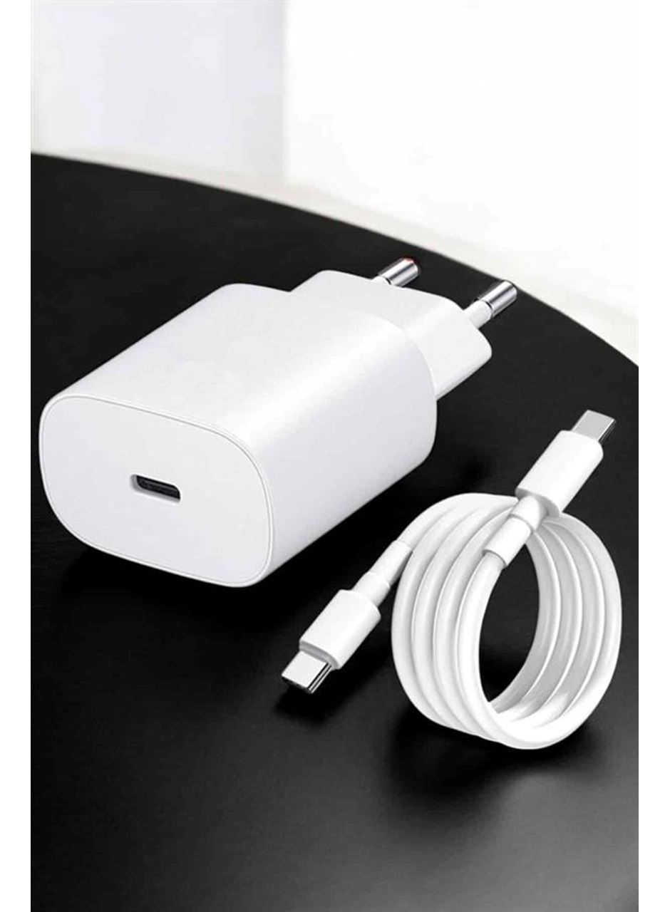 Şarj Aleti İOS 15/15 Pro Max Uyumlu Şarj Adaptörü ve Kablosu