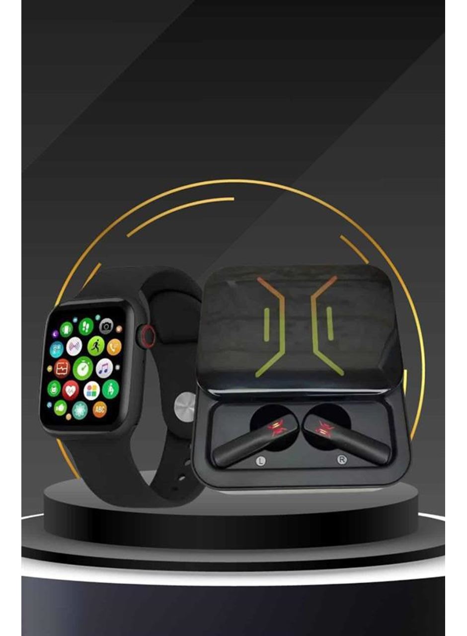 Bluetooth Bağlantılı Kablosuz Kulaklık ve Yeni Nesil Akıllı Saat 5.0 Bluetooth