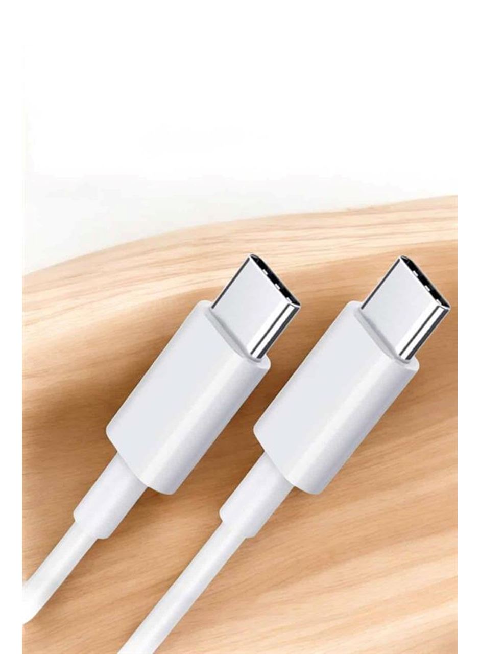 İOS Uyumlu Type-C Girişli Hızlı Şarj 15/15 Pro Max Adaptör ve Kablosu