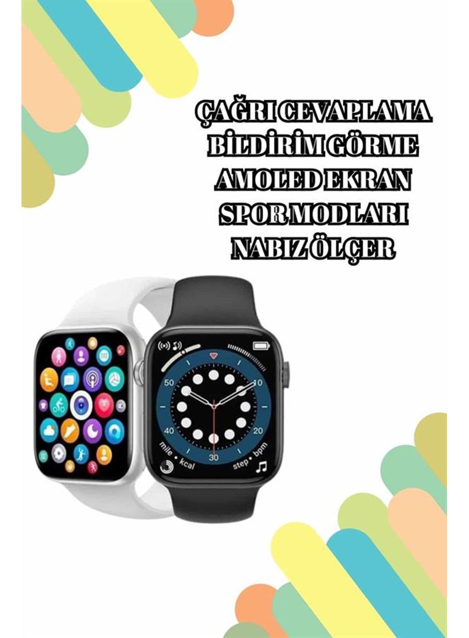 2025 Model Akıllı Saat ve Bluetooth Kulaklık 5.0 Bluetooth Bağlantılı Dokunmatik Ekran