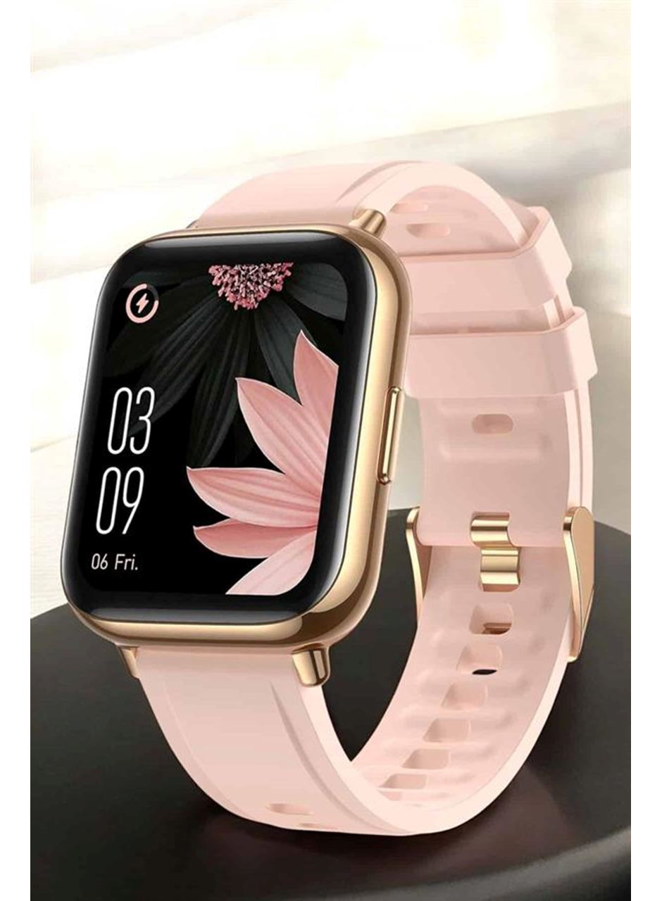 Akıllı Saat Amoled Ekran 3 Kordonlu Aksesuar Hediyeli Sesli Görüşme