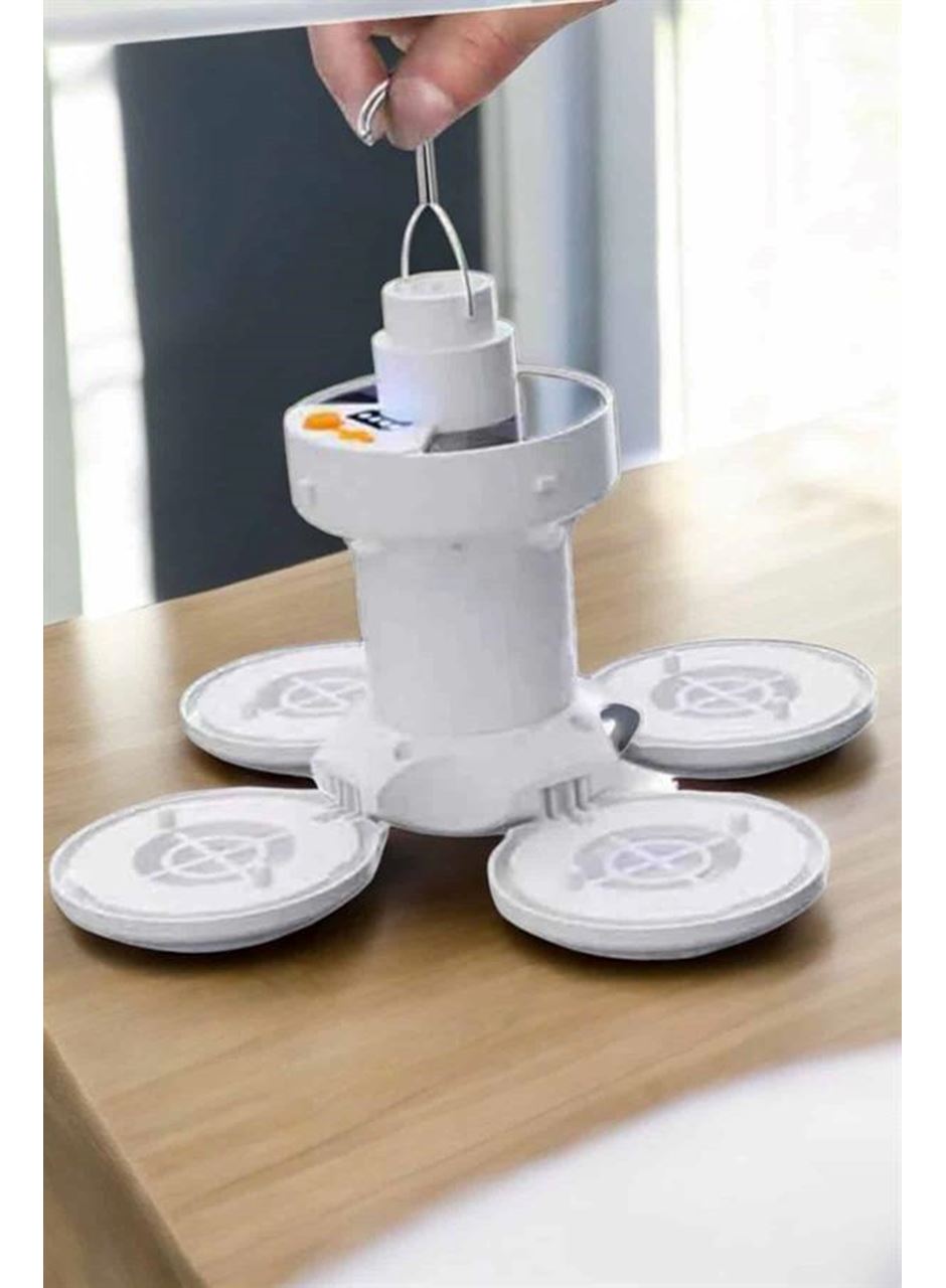 Katlanabilir Taşınabilir Kamp Lambası Işıldak Beyaz Işık Güneş Enerjili Solar Aydınlatma