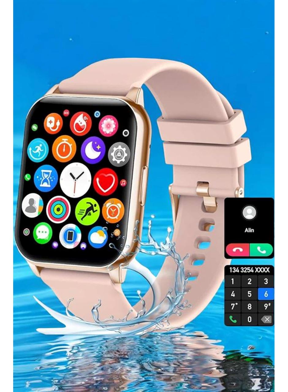 Akıllı Saat Amoled Ekran 3 Kordonlu Aksesuar Hediyeli Sesli Görüşme
