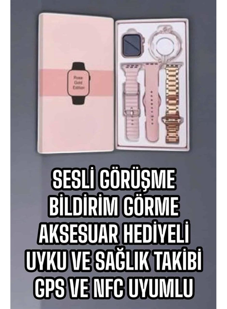 Akıllı Saat Bluetooth Bağlantılı Aksesuar Hediyeli GPS Takibi