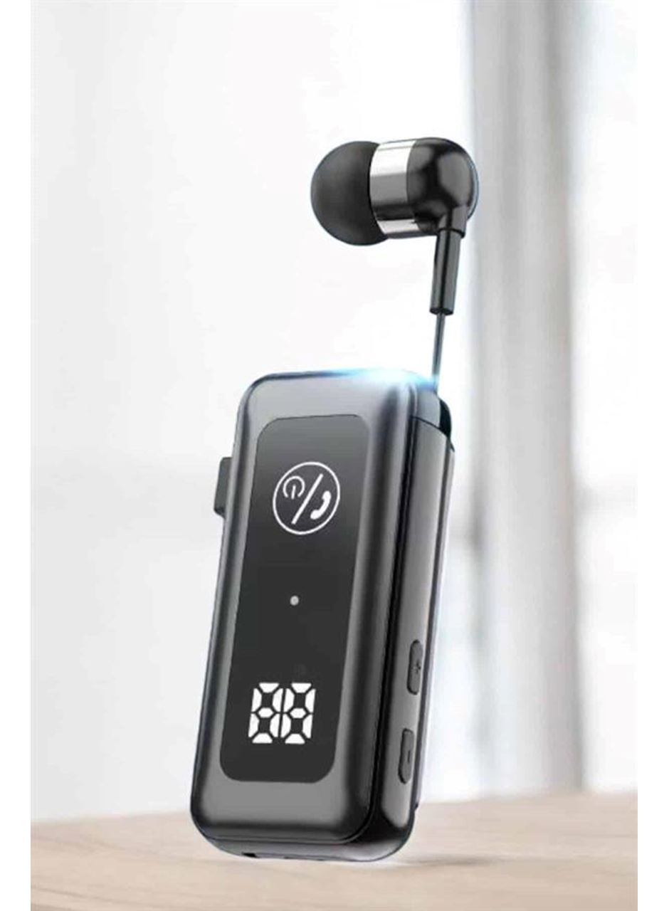 Makaralı Bluetooth Kulaklık Kulak İçi Dijital Göstergeli Yüksek Ses Kaliteli