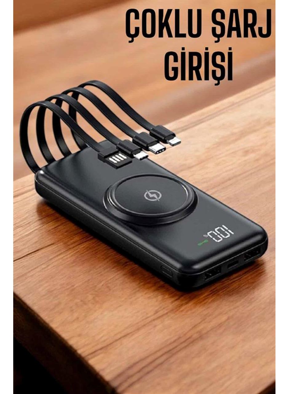 Powerbank Taşınabilir 10.000 Mah Hızlı Şarj Dijital Göstergeli