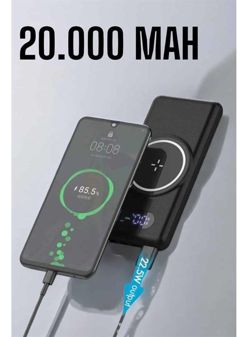Powerbank Taşınabilir 10.000 Mah Hızlı Şarj Dijital Göstergeli