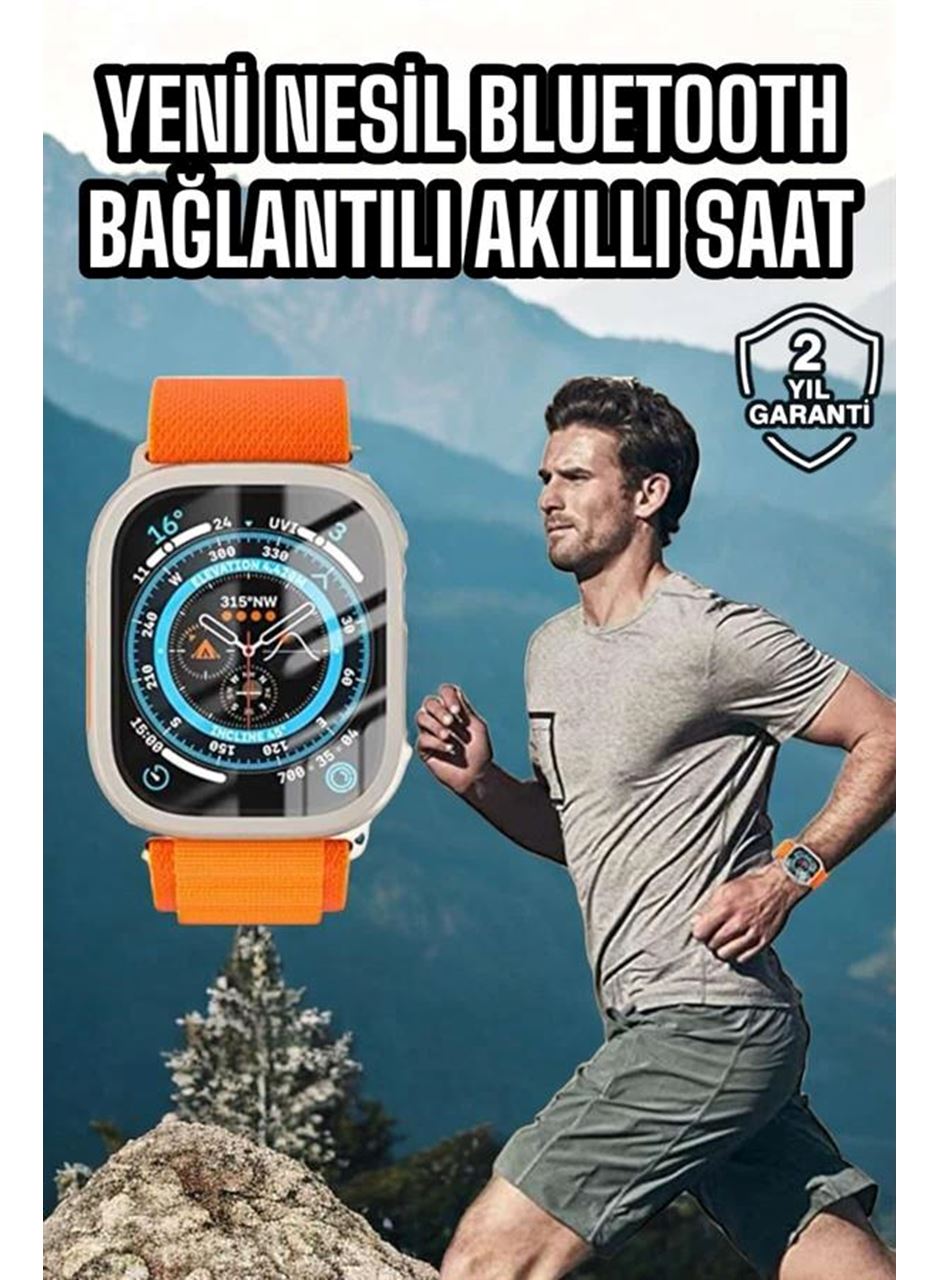 Akıllı Saat Uyku ve Spor Takibi Yeni Nesil Bluetooth Bağlantılı Amoled Ekran