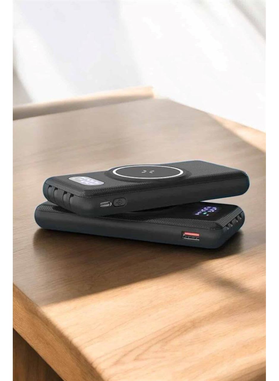 10.000 Mah Powerbank 4 Portlu Hızlı Şarj Dijital Göstergeli